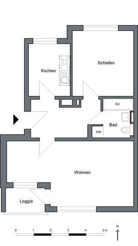 Top modernisierte Erdgeschoss-Wohnung mit großem Wohnzimmer - Foto 2