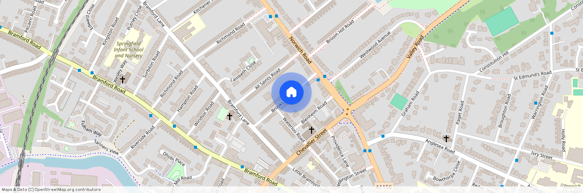 Brooks Hall Road, Ipswich, IP1 4BY