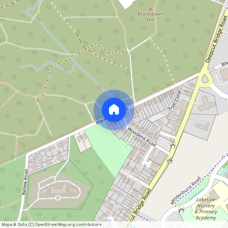 Blackdown Road, Deepcut, Camberley, Surrey, GU16
