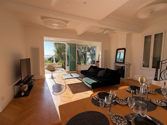 À louer – Maison meublée de 136 m² avec piscine vue emr cap d'Antibes – Nice Ouest - Photo 1