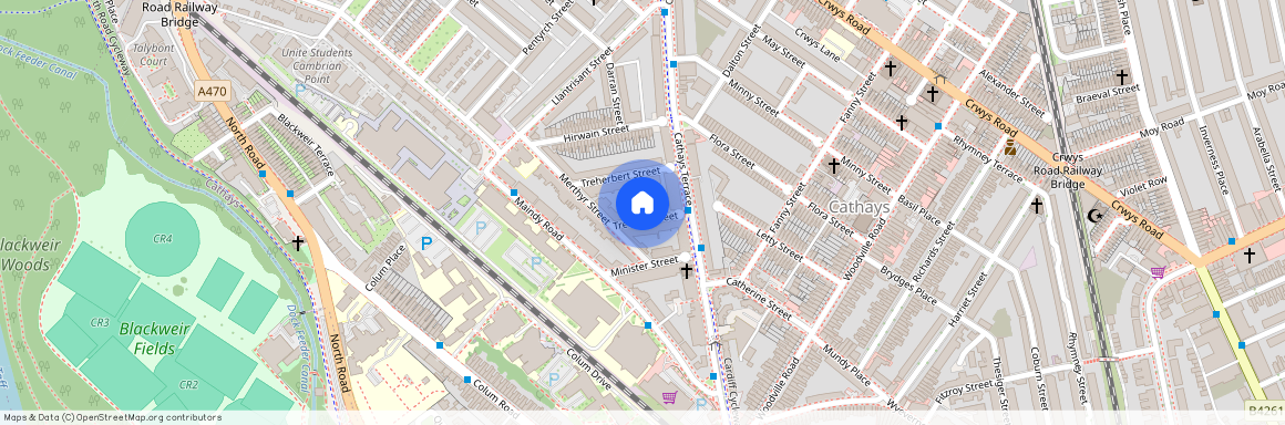 Treorky Street, Cathays, CF24