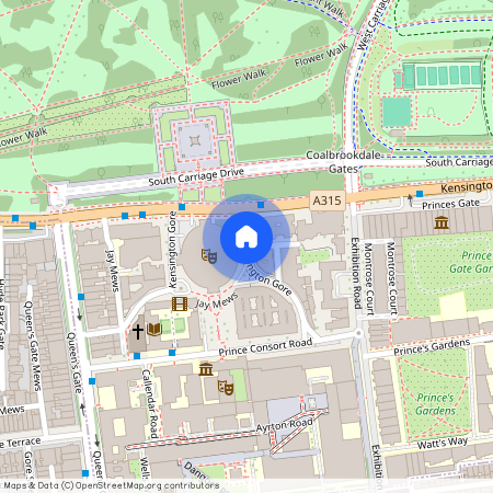 Albert Hall Mansions, Kensington Gore, London, SW7