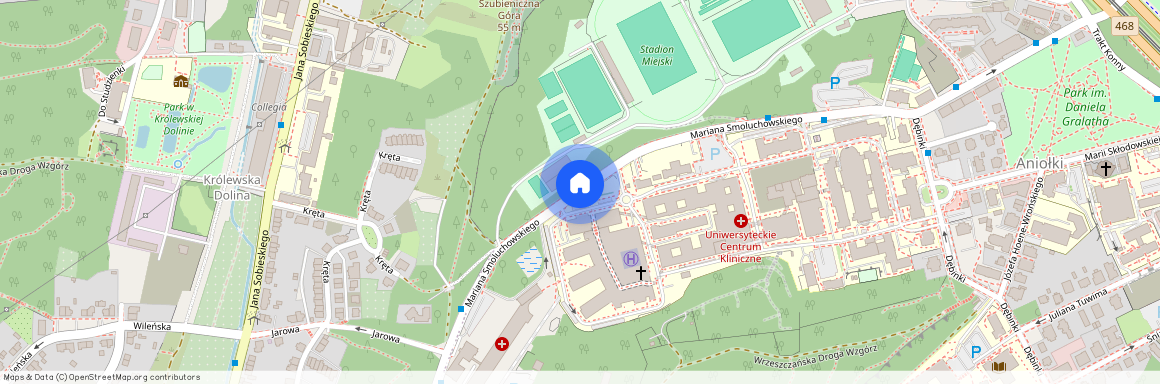 ul. Mariana Smoluchowskiego, Aniołki, Gdańsk, pomorskie