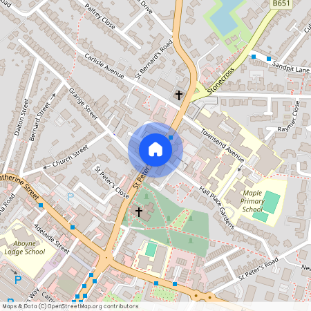 Hall Place, St. Peters Street, AL1