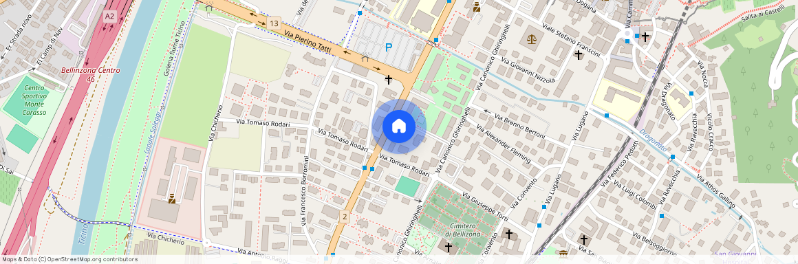 Via F. Zorzi 17, 6500 Bellinzona