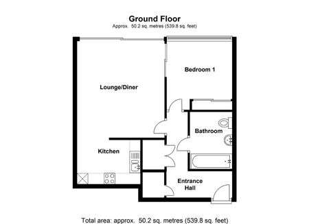 1 bedroom apartment to rent Brooklyn House, 31 Rillaton Walk, Milton Keynes, MK9 - Photo 2
