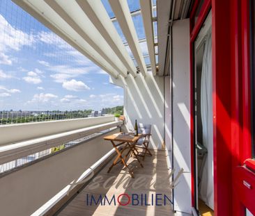 Chic möbliertes Penthouse mit Alpenblick am Eingang zum Olympiapark... - Photo 1