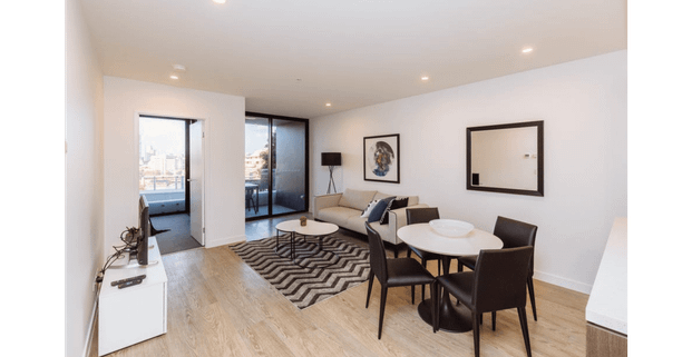 RARELY AVAILABLE FRONT FACING WITH RIVER AND CITY VIEWS ONE BEDROOM + STUDY - Photo 1