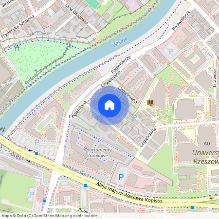 ul. Cegielniana, Mieszka I, Rzeszów, podkarpackie