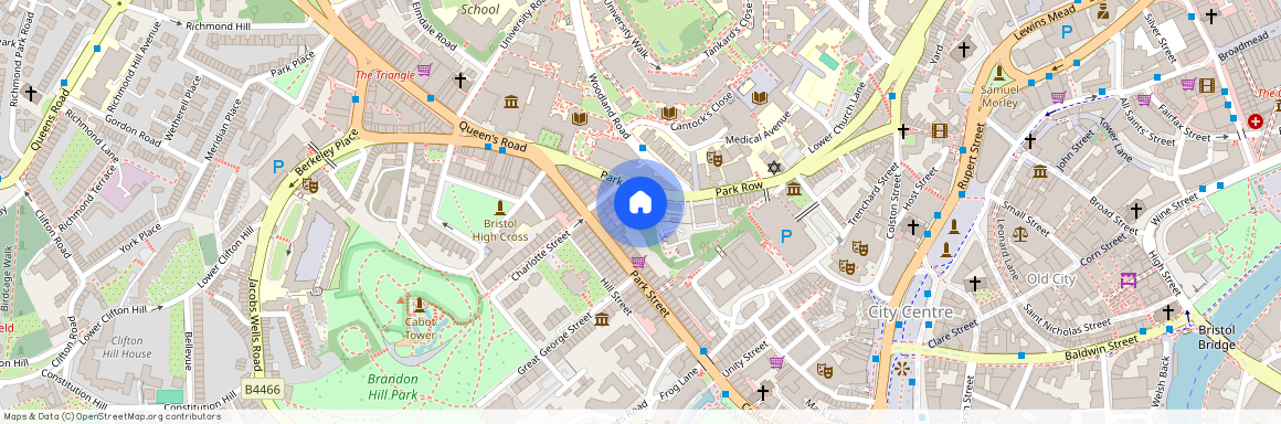 The Skyline, Park Row, Bristol BS1