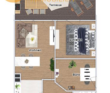 Frisch für Sie saniert: 3 Zimmer EG-Wohnung mit Terrasse in Dietzenbach - Foto 4