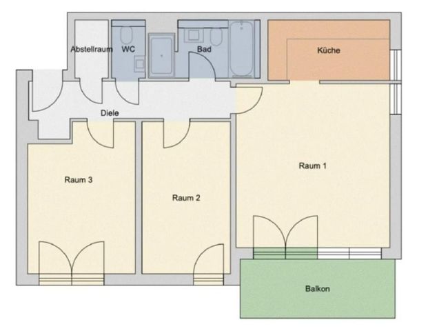 Wohnung Nur Dezember - Photo 1