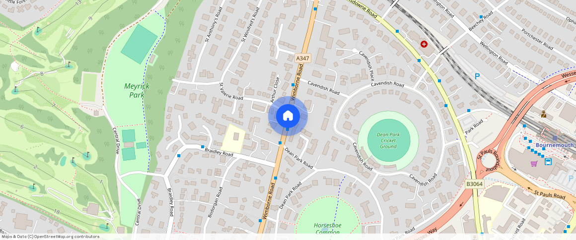 Wimborne Road, Bournemouth, BH2