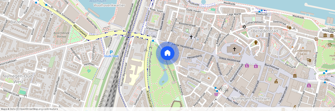 Stadscentrum, 6511 BK, Parkweg, Nijmegen