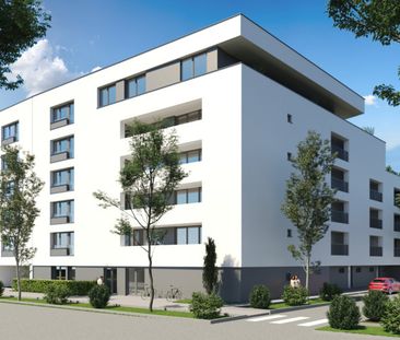 Moderne 2-Zimmer-Wohnung mit Loggia in Wels – Erstbezug - Photo 2