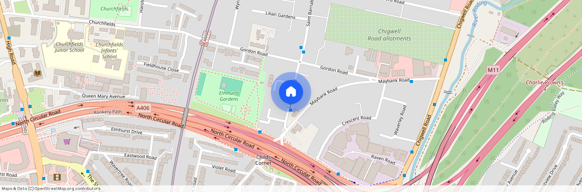 Latchett Road, London E18