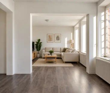 Ruim en lichtrijk 2-slaapkamerappartement in het centrum van Ronse - Foto 1