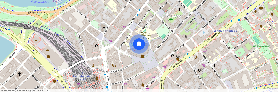 Kirchenweg 8 Hamburg Sankt Georg Hamburg 20099