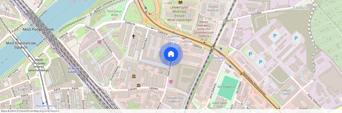 ul. Tadeusza Romanowicza, Zabłocie, Podgórze, Kraków, małopolskie