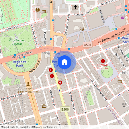 Bolsover Street, Fitzrovia, W1W