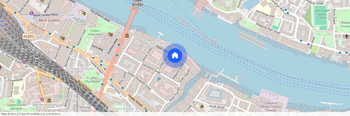 Wheat Wharf, Shad Thames, London Bridge, SE1