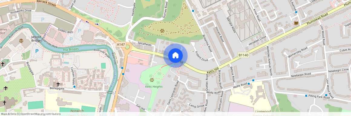 Norwich, Ketts Hill