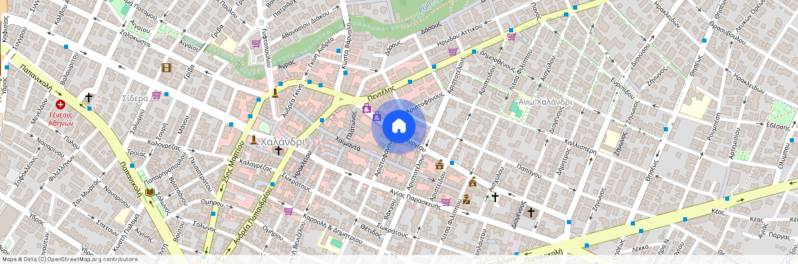 Αγίου Γεωργίου, 13 152 34 Χαλάνδρι, Κέντρο (Χαλάνδρι)