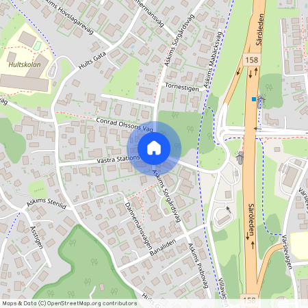 Västra Stationsvägen, Askim