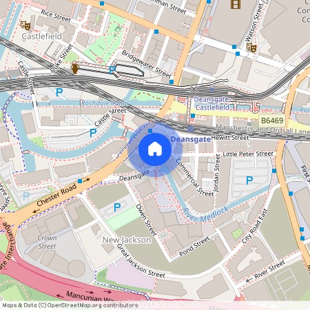 Deansgate, Manchester, Greater Manchester, M3