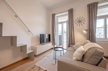 Short-term apartment in walking distance to AUGARTEN, 2-6 months, fully furnished with balcony! - Foto 2