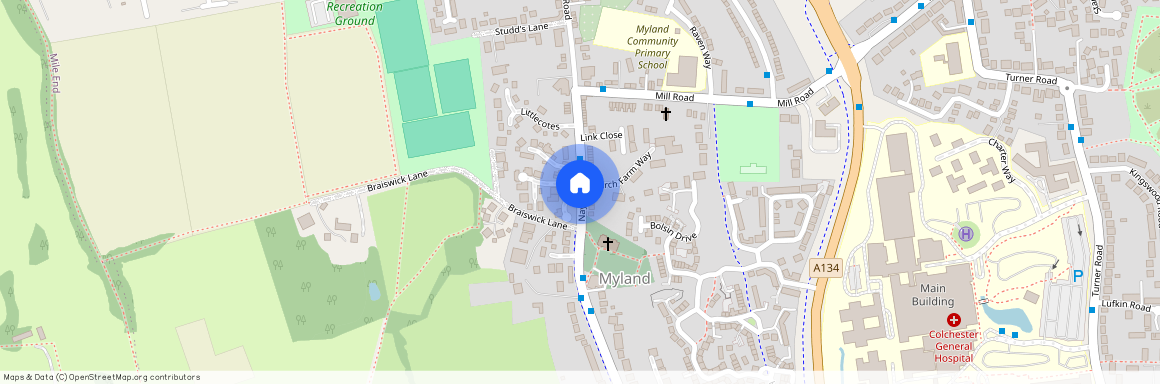 Leaf Living at Chesterwell, Mile End, CO4