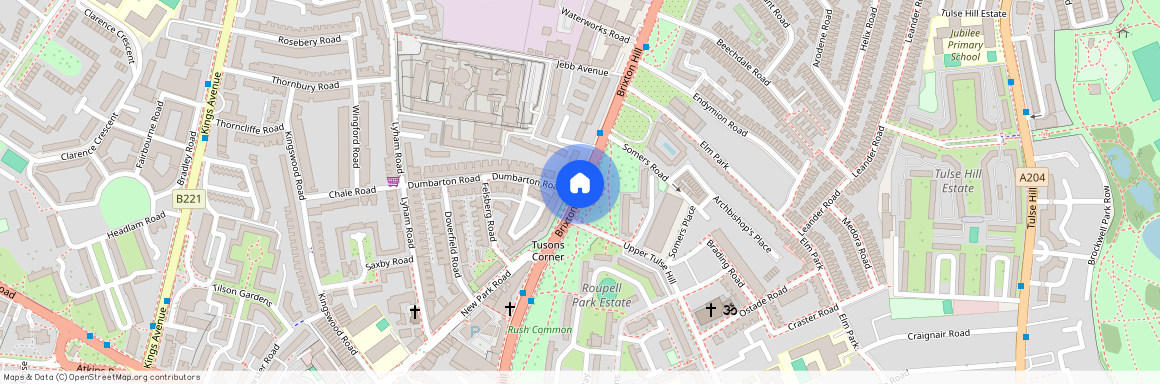 Kingswood Road, Brixton Hill, Brockwell SW2