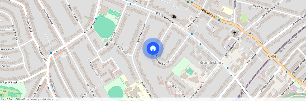 Manor house drive, NW67DE