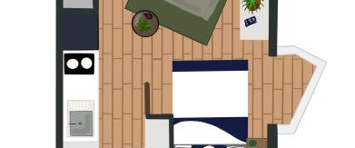 Comfy Premium Contemporary Midnight - Photo 1