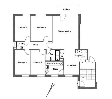 Familienfreundliche 5.5-Zi. Wohnung in schöner Umgebung - Photo 2