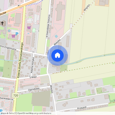 Orologio bud. A/ Wiejska 4, Błonie, Błonie, warszawski zachodni, mazowieckie