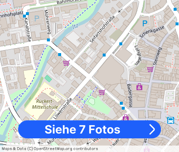 2 Zi.-Wohnung mit Küche & Balkon - zentral in Coburg - Foto 1