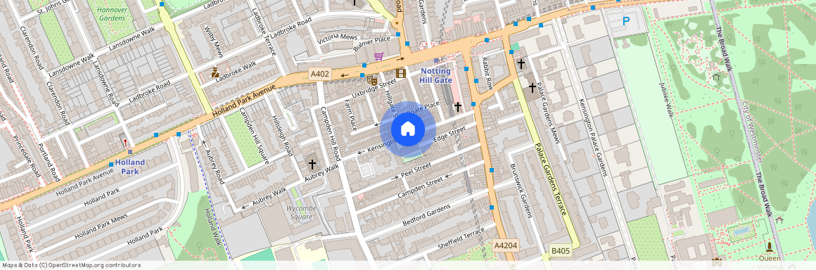 Kensington Place, Kensington, London