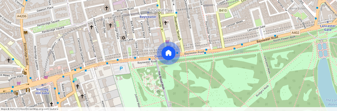 Queensway, Bayswater, London, W2., London.