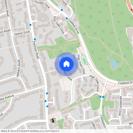 High Trees Close, Redditch