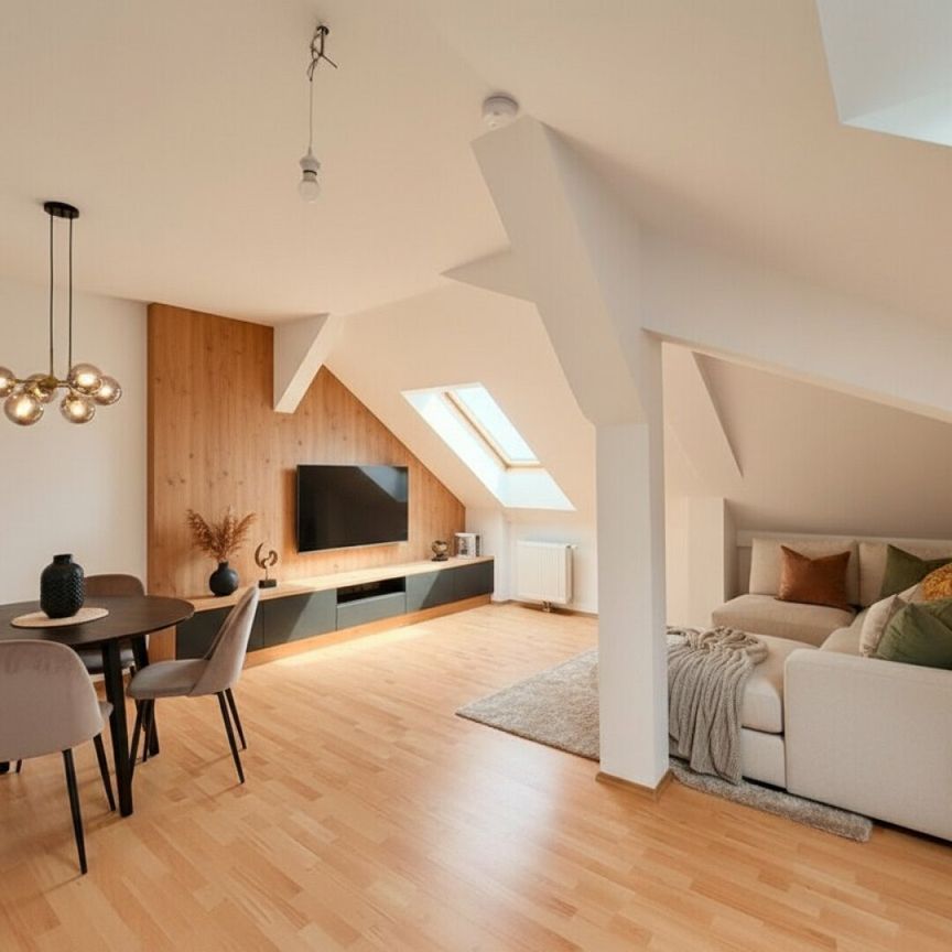 UNBEFRISTET! Großzügige 2,5-Zimmer-Wohnung mit 34m² Dachterrasse in 1050 Wien – Ihr neues Zuhause wartet! - Photo 1