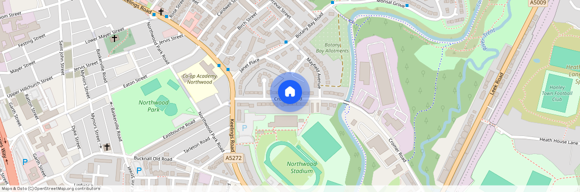 Cromer Road, ST1 6QL