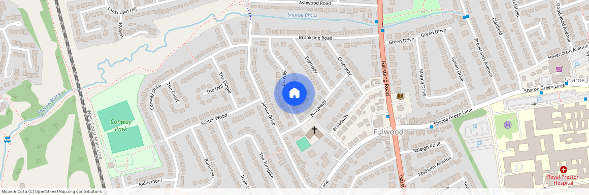 Hurstway Close, Preston