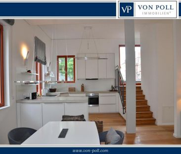 Vollmöblierte Designerwohnung im Nebenbau einer historischen Altbau... - Foto 1