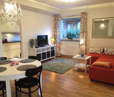 3 room apartment with patio/garden in Gärdet - Photo 1