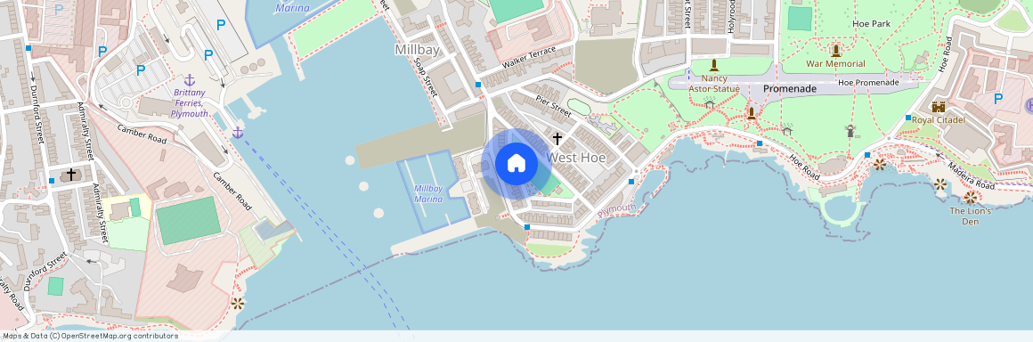 Garden Crescent, The Hoe, Plymouth, PL1