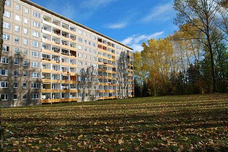 Am Stadtrand gelegene 3-Raum-Wohnung mit Balkon - Foto 3