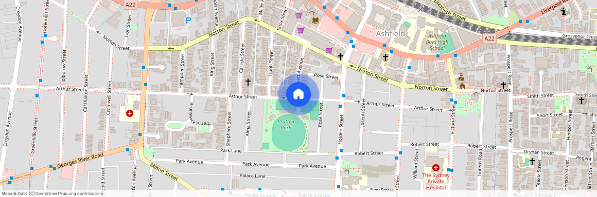 Room 2 (Upstairs) Arthur St, NSW 2131, Ashfield