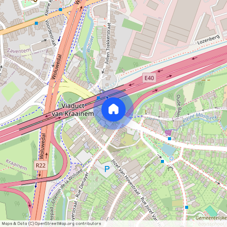 Avenue des Anciens Combattants, 1950, Kraainem