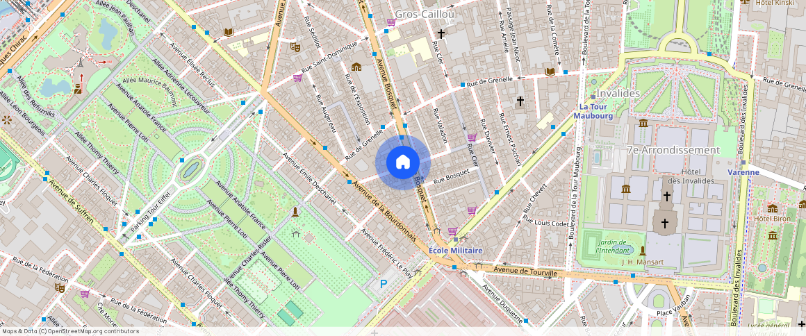 Rue du Champs de Mars, 75007, Paris